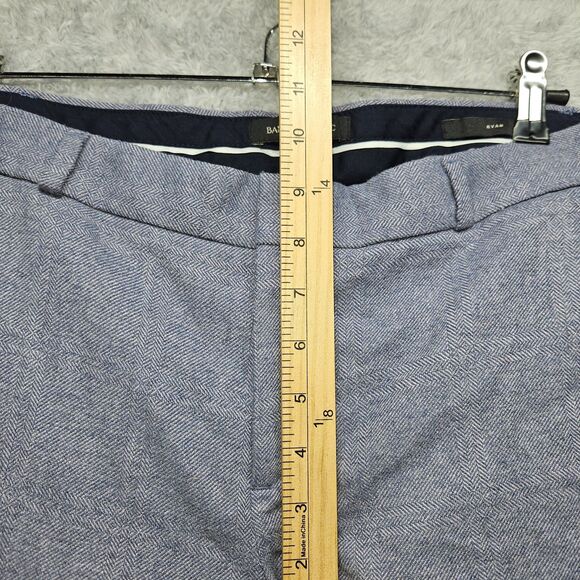 Banana Republic Womens Blue Ryan Dress Pants Size 10 Wool Office Professional - Picture 5 of 10